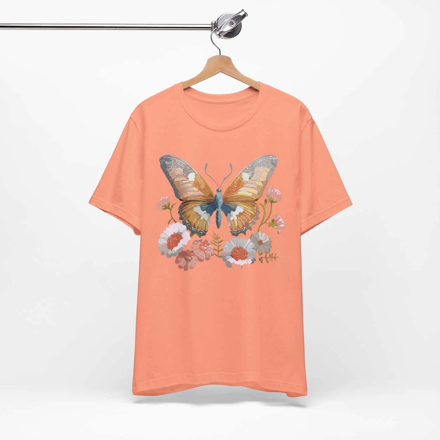 Butterfly Tee Shirt, Shirt with Butterfly