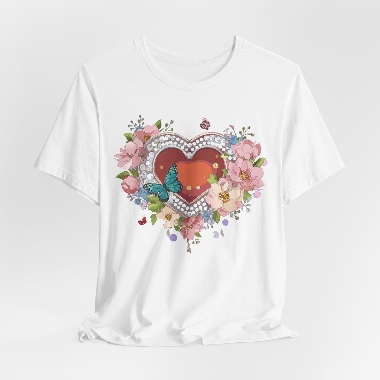 Heart Tee Shirt, Shirt with Heart