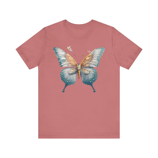 Butterfly Tee Shirt, Shirt with Butterfly