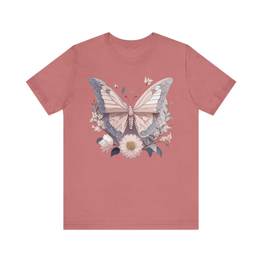 Butterfly Tee Shirt, Shirt with Butterfly