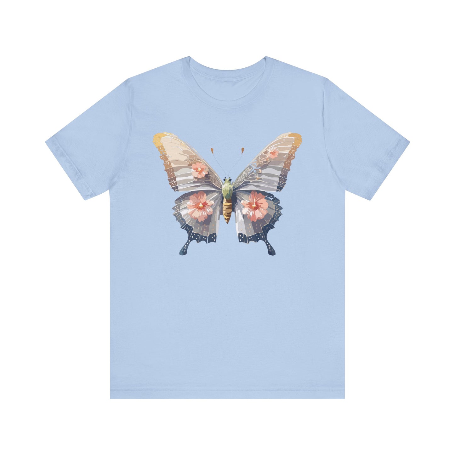 Butterfly Tee Shirt, Shirt with Butterfly