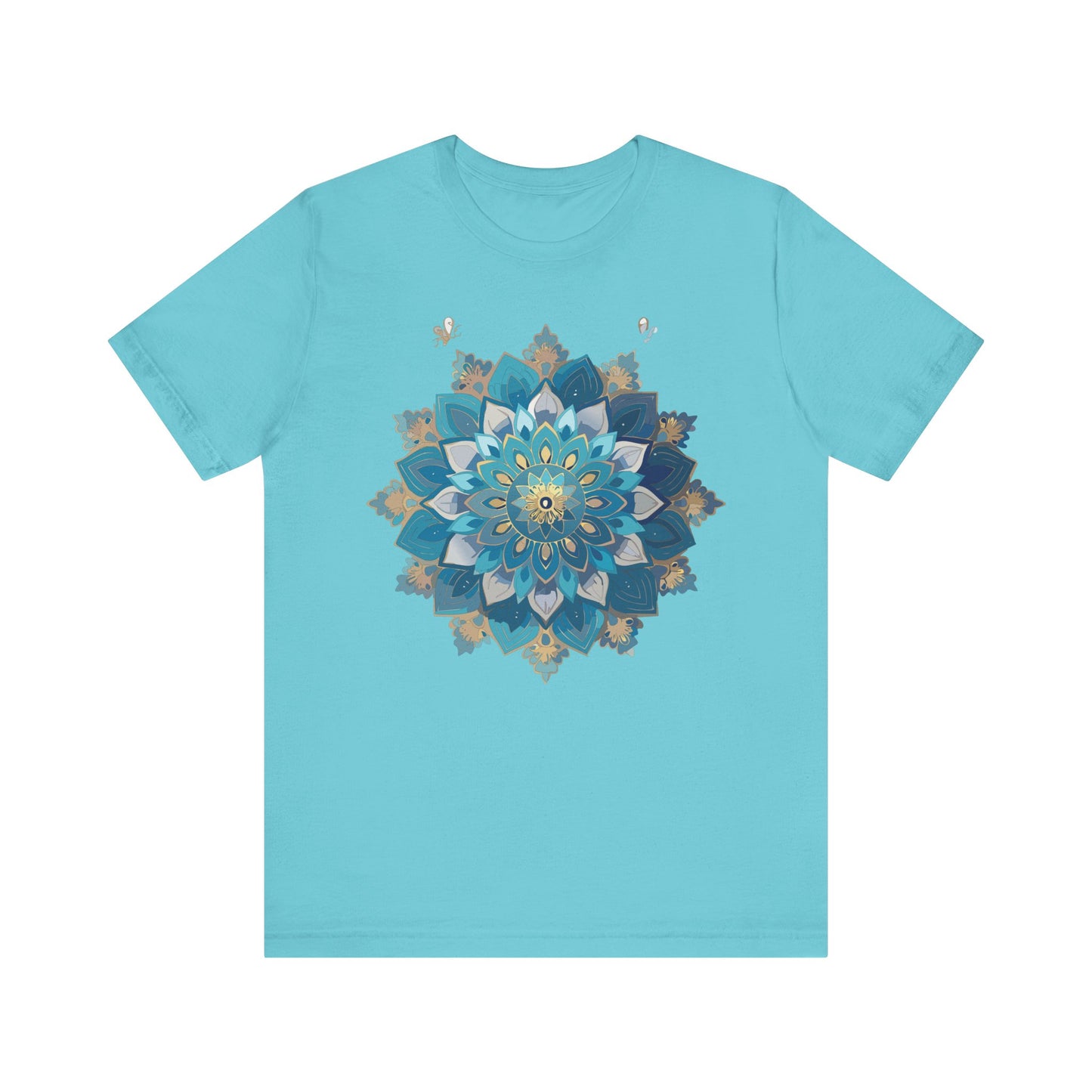 Floral Mandala Shirt, Flowers Mandala Shirt