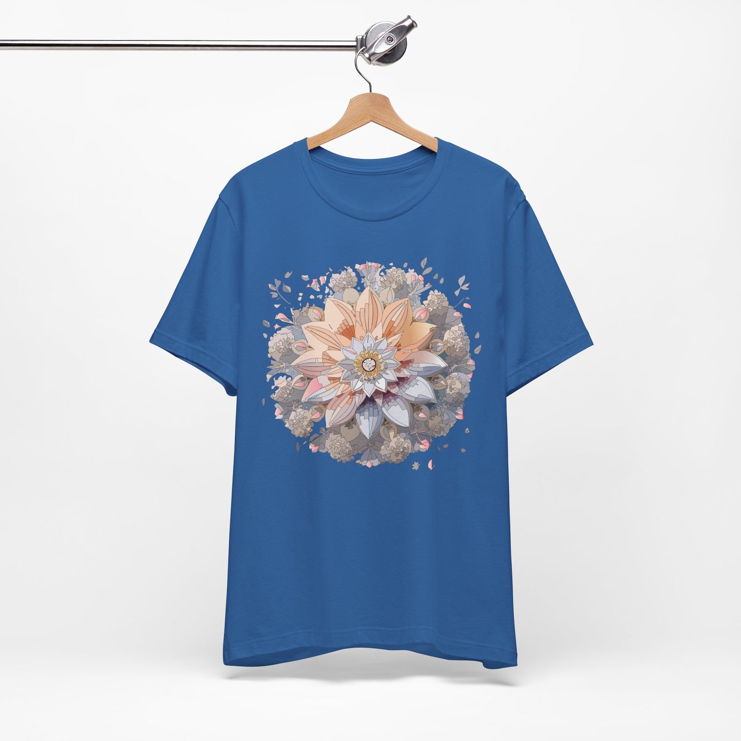Floral Mandala Shirt, Flowers Mandala Shirt