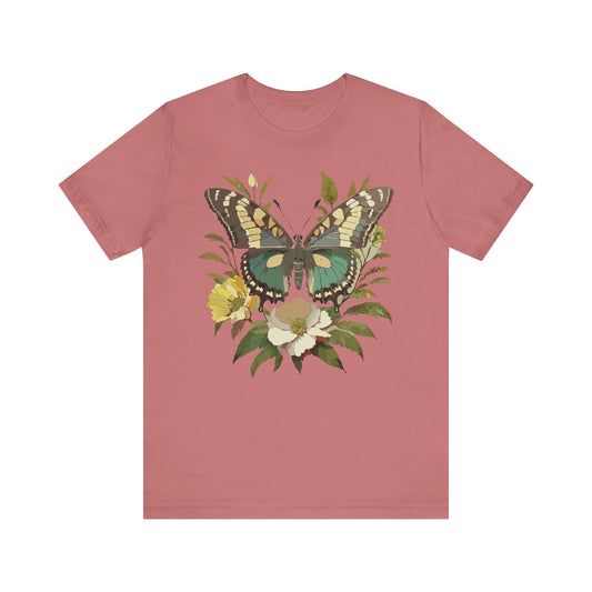 Butterfly Tee Shirt, Shirt with Butterfly