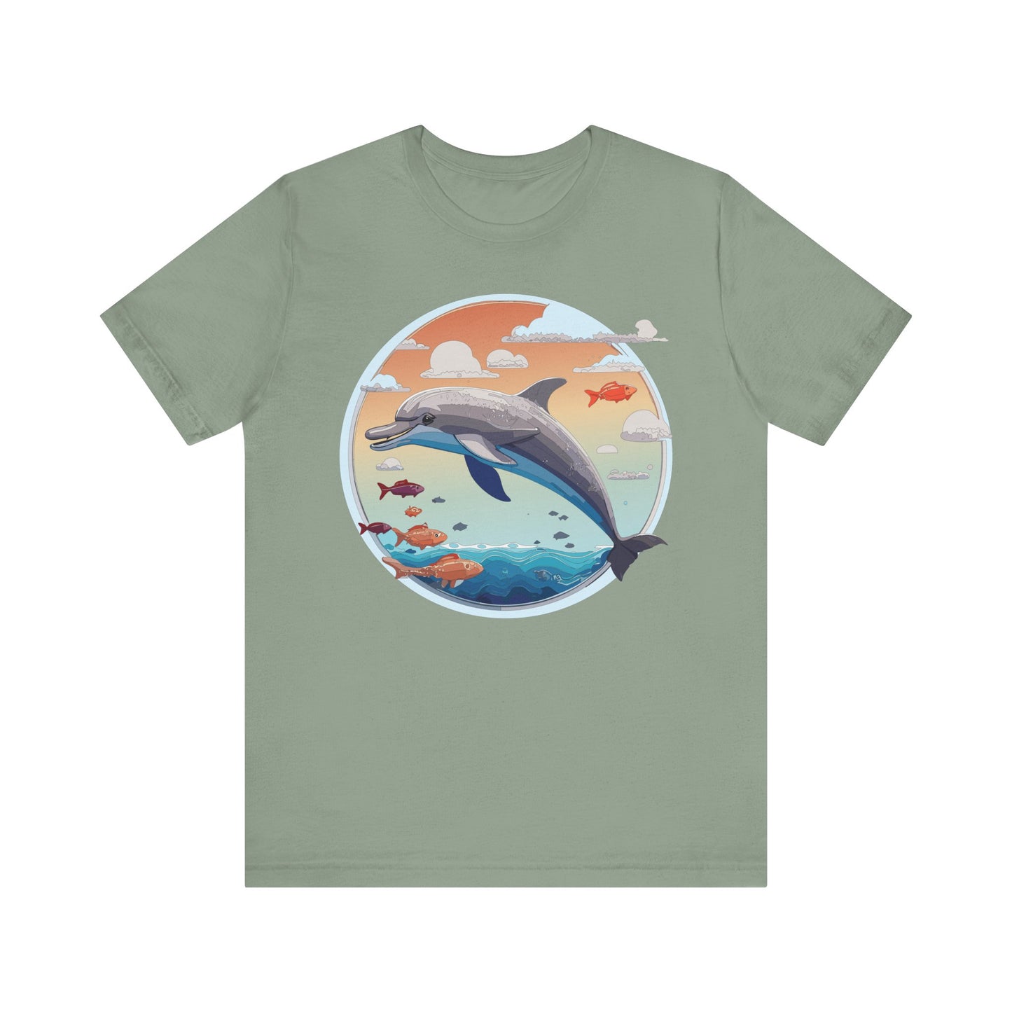 Animals Shirt, Shirt with Dolphin