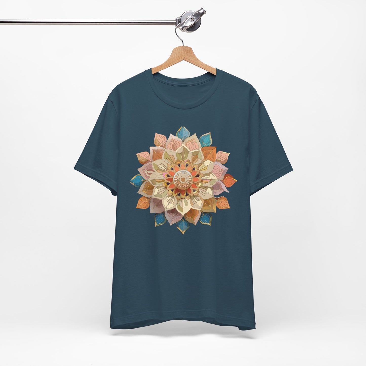 Floral Mandala Shirt, Flowers Mandala Shirt