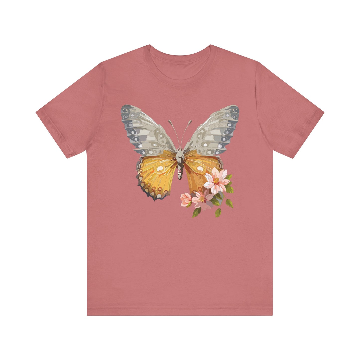 Butterfly Tee Shirt, Shirt with Butterfly