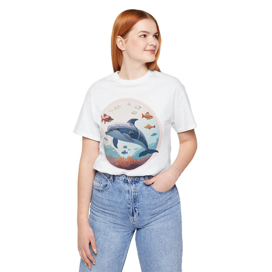 Animals Shirt, Shirt with Dolphin