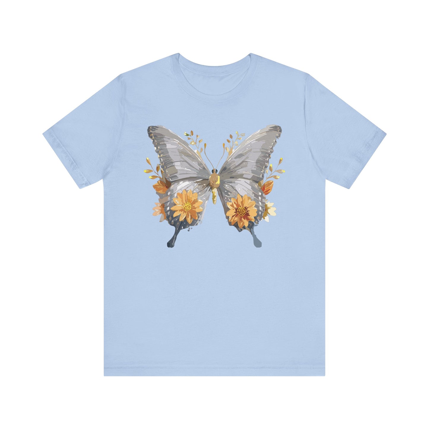 Butterfly Tee Shirt, Shirt with Butterfly