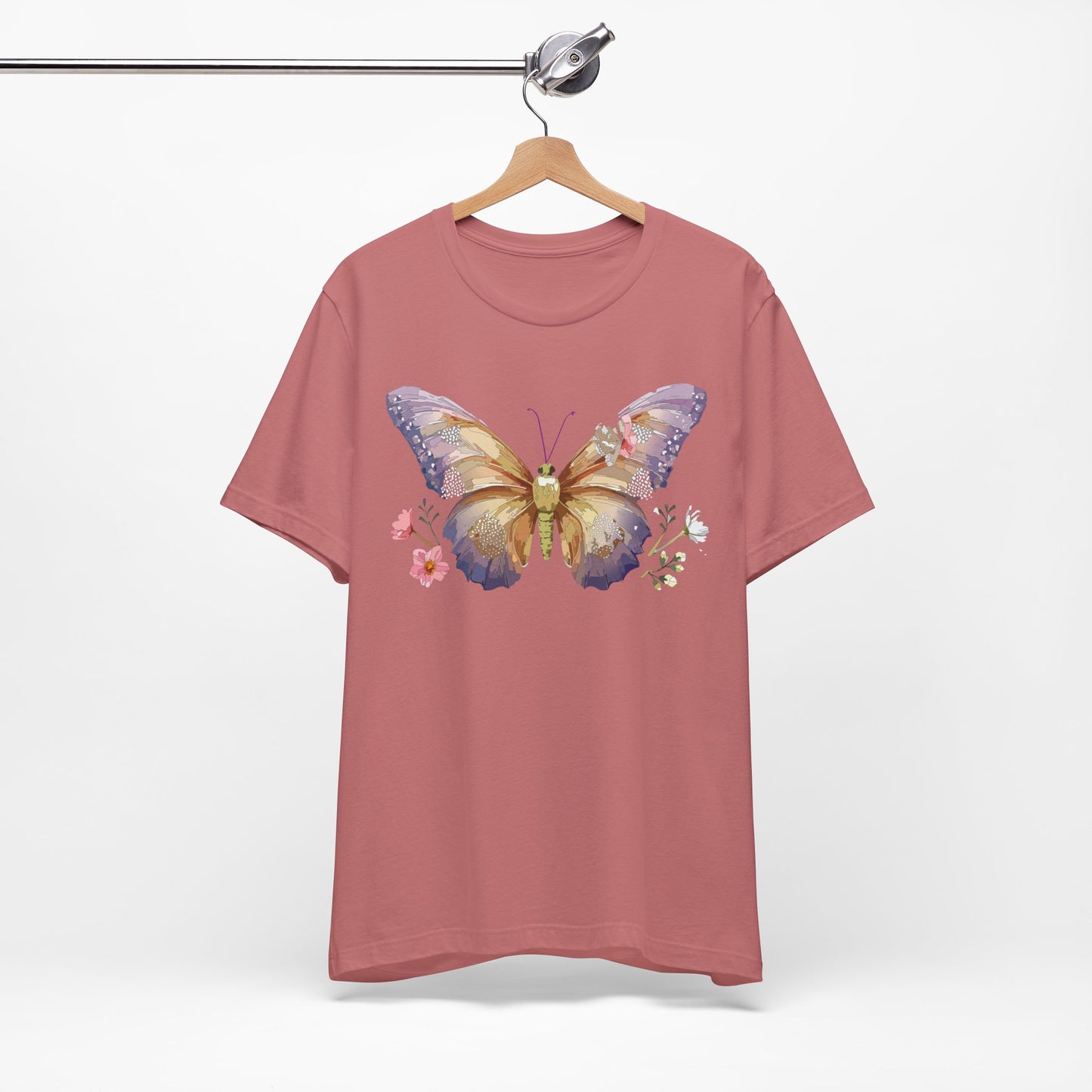 Butterfly Tee Shirt, Shirt with Butterfly