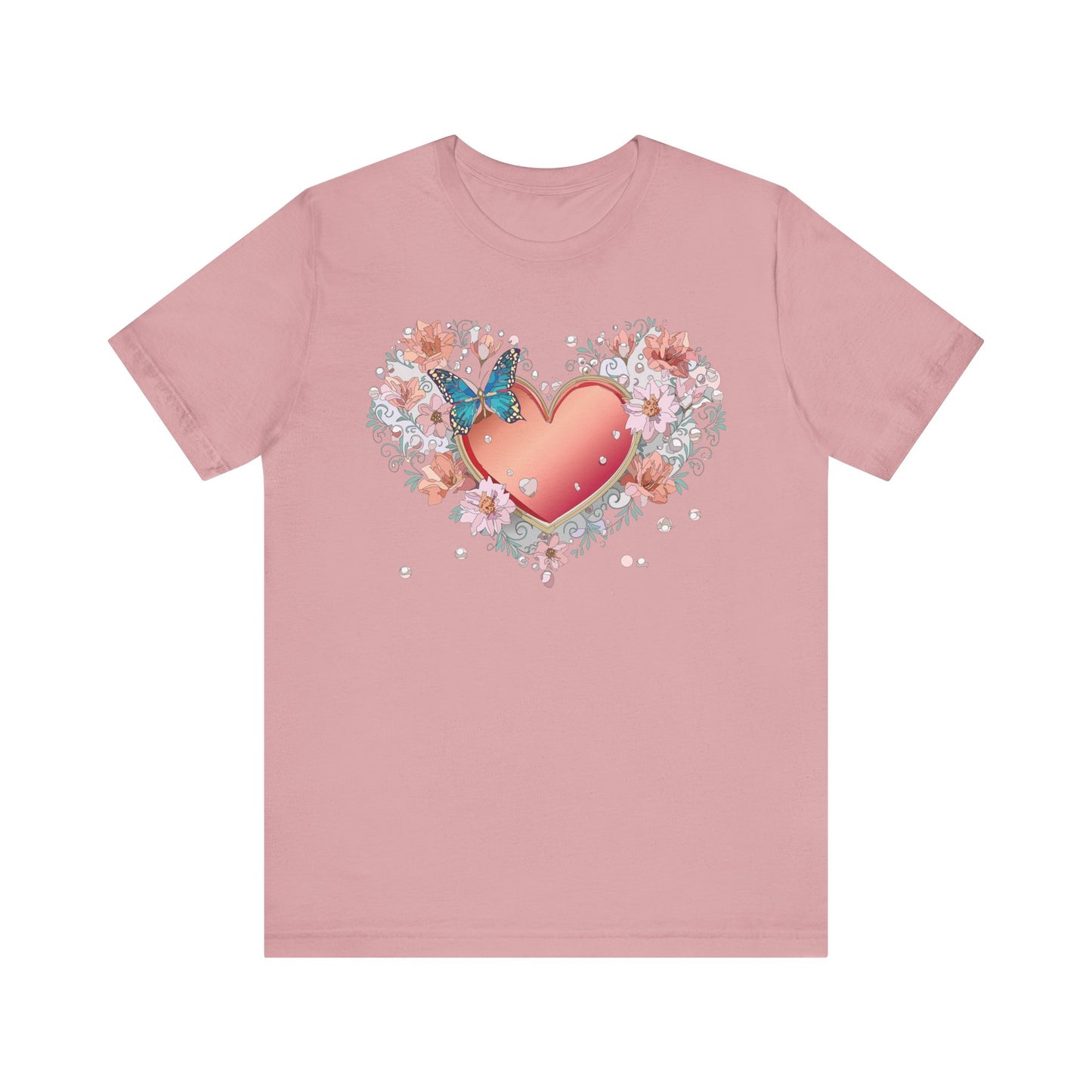 Heart Tee Shirt, Shirt with Heart