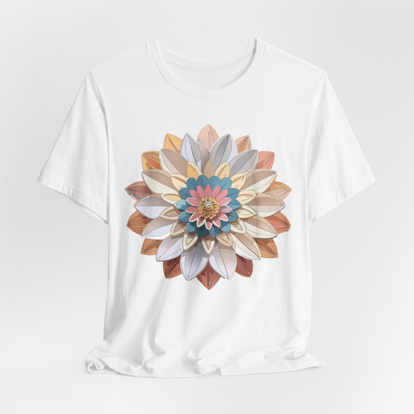 Floral Mandala Shirt, Flowers Mandala Shirt