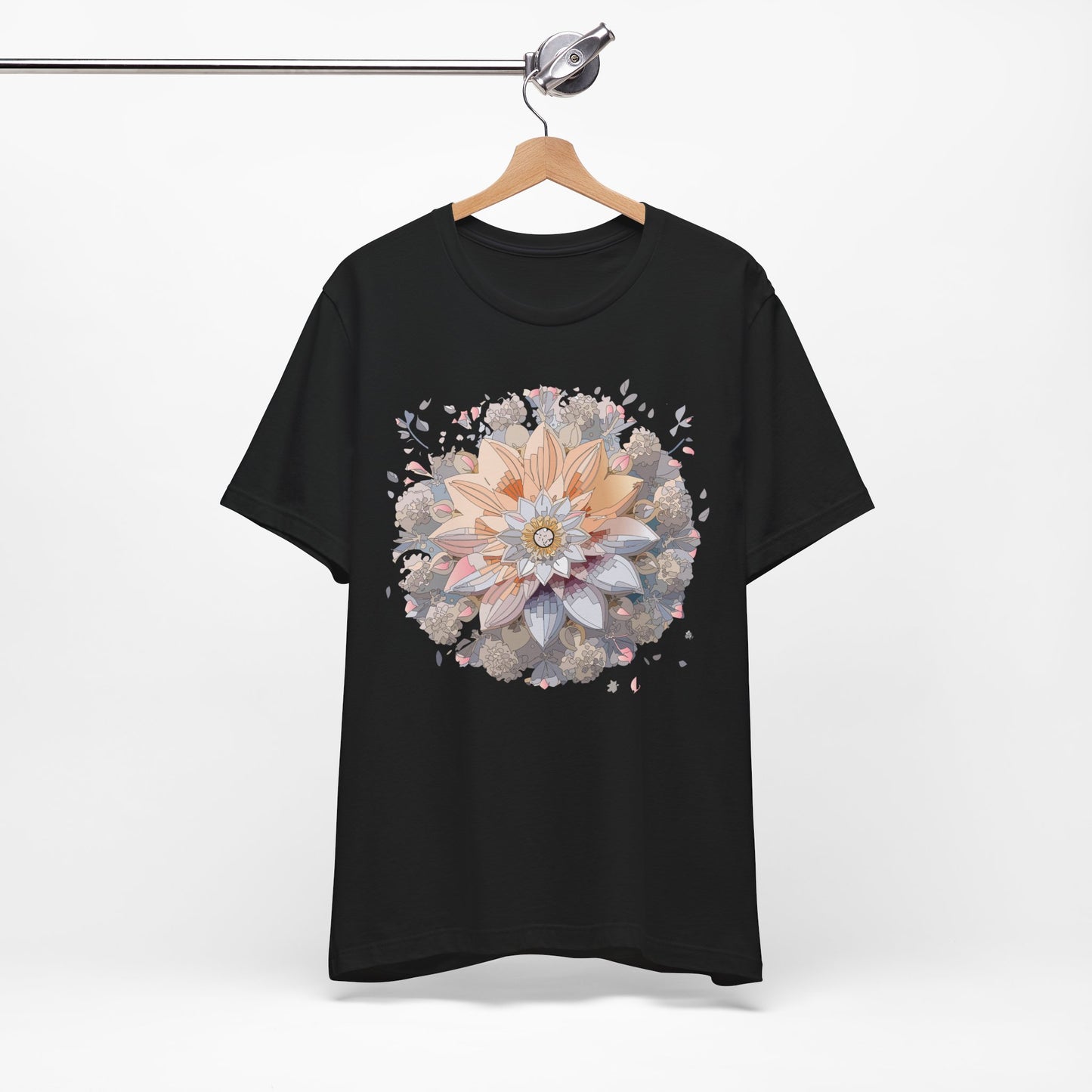 Floral Mandala Shirt, Flowers Mandala Shirt