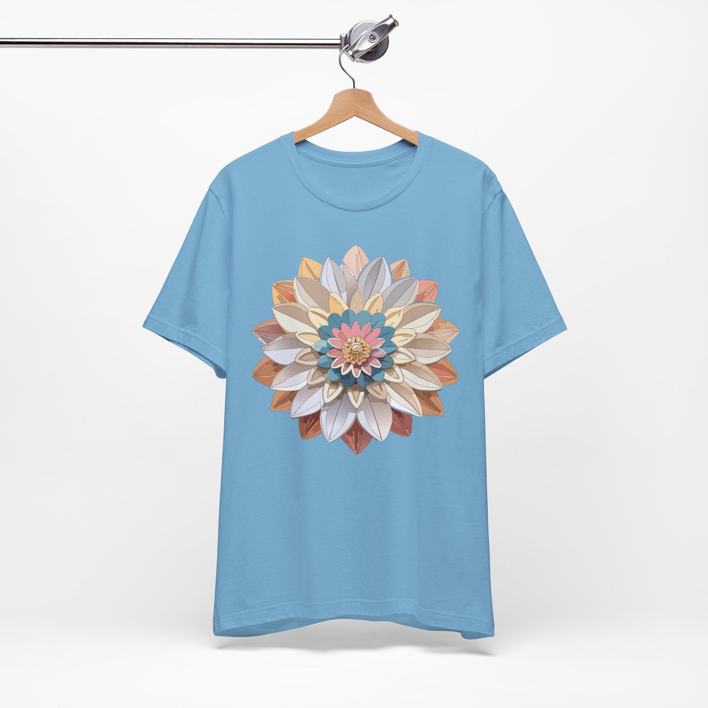 Floral Mandala Shirt, Flowers Mandala Shirt