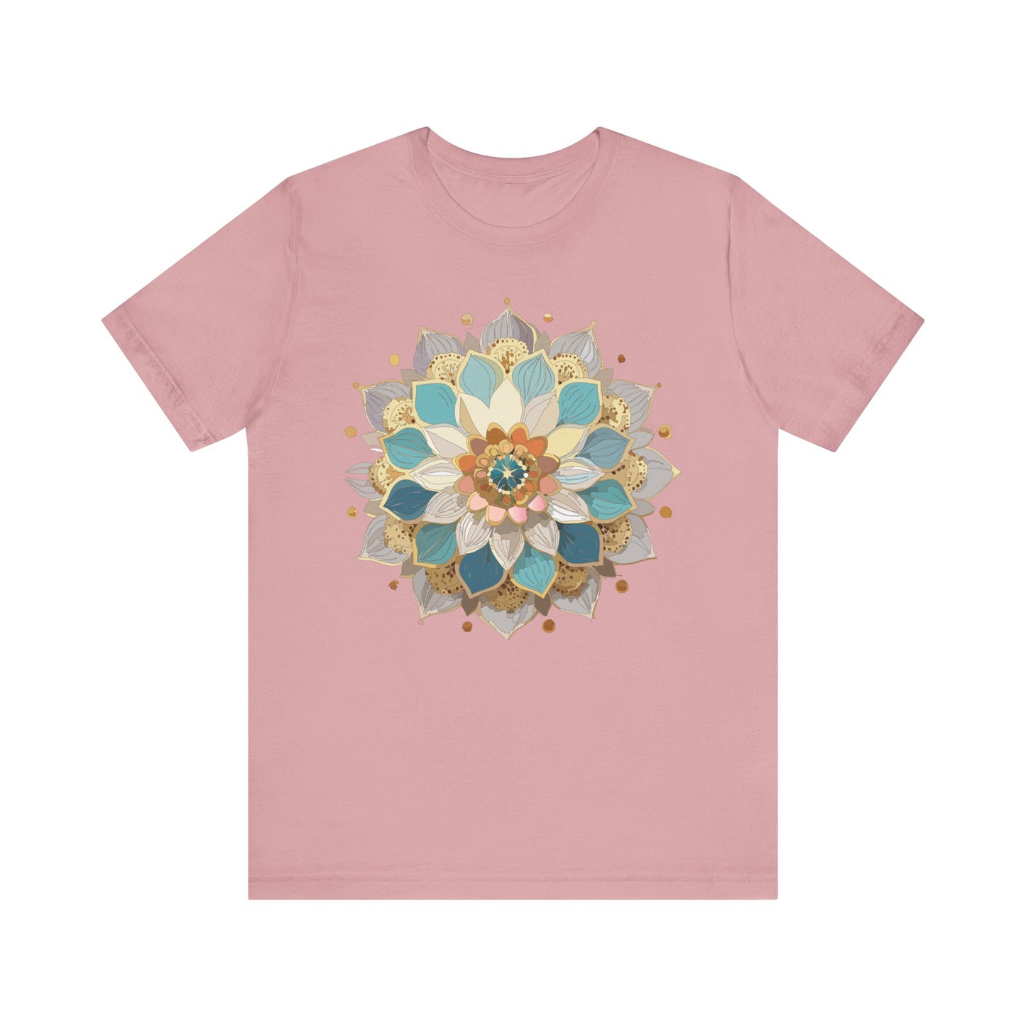 Floral Mandala Shirt, Flowers Mandala Shirt