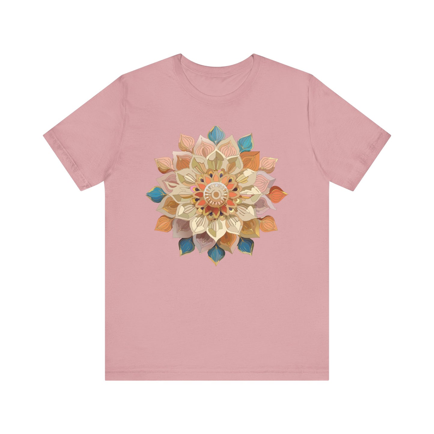 Floral Mandala Shirt, Flowers Mandala Shirt