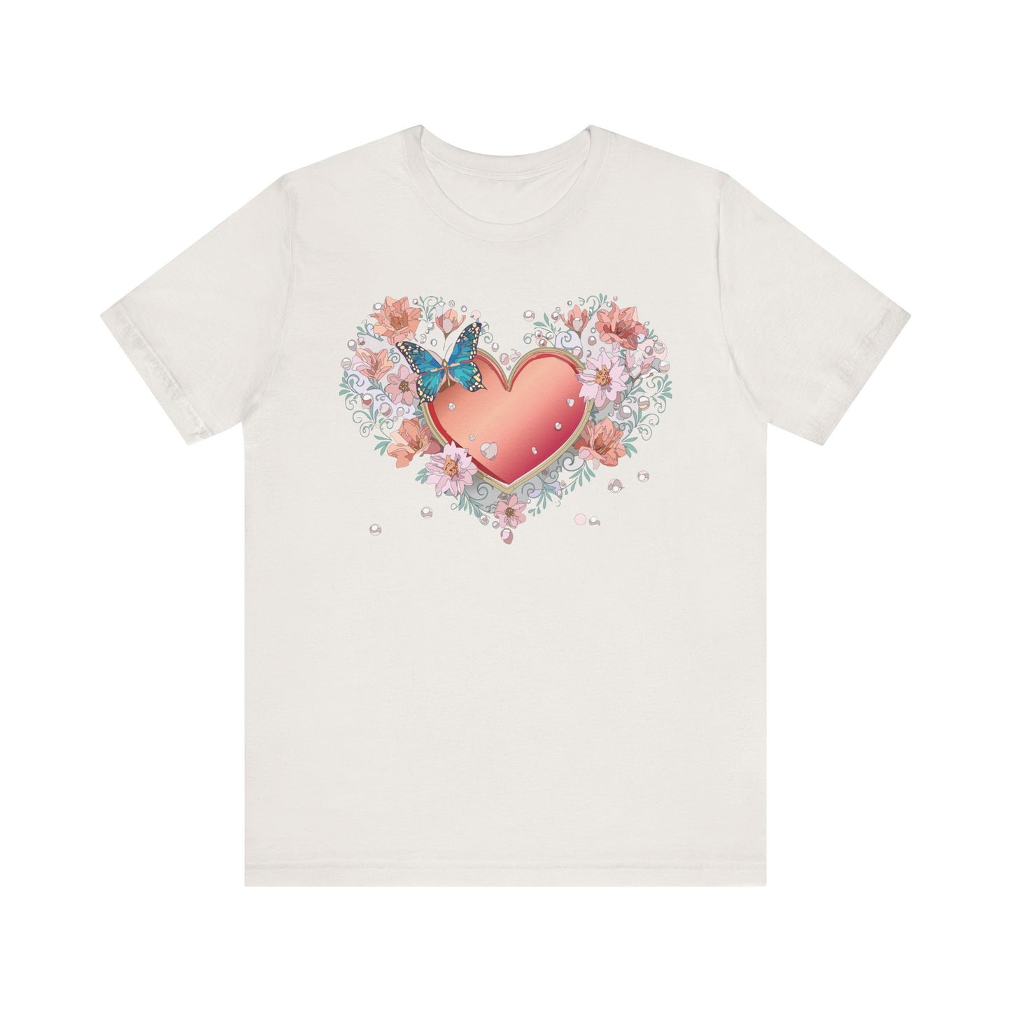 Heart Tee Shirt, Shirt with Heart