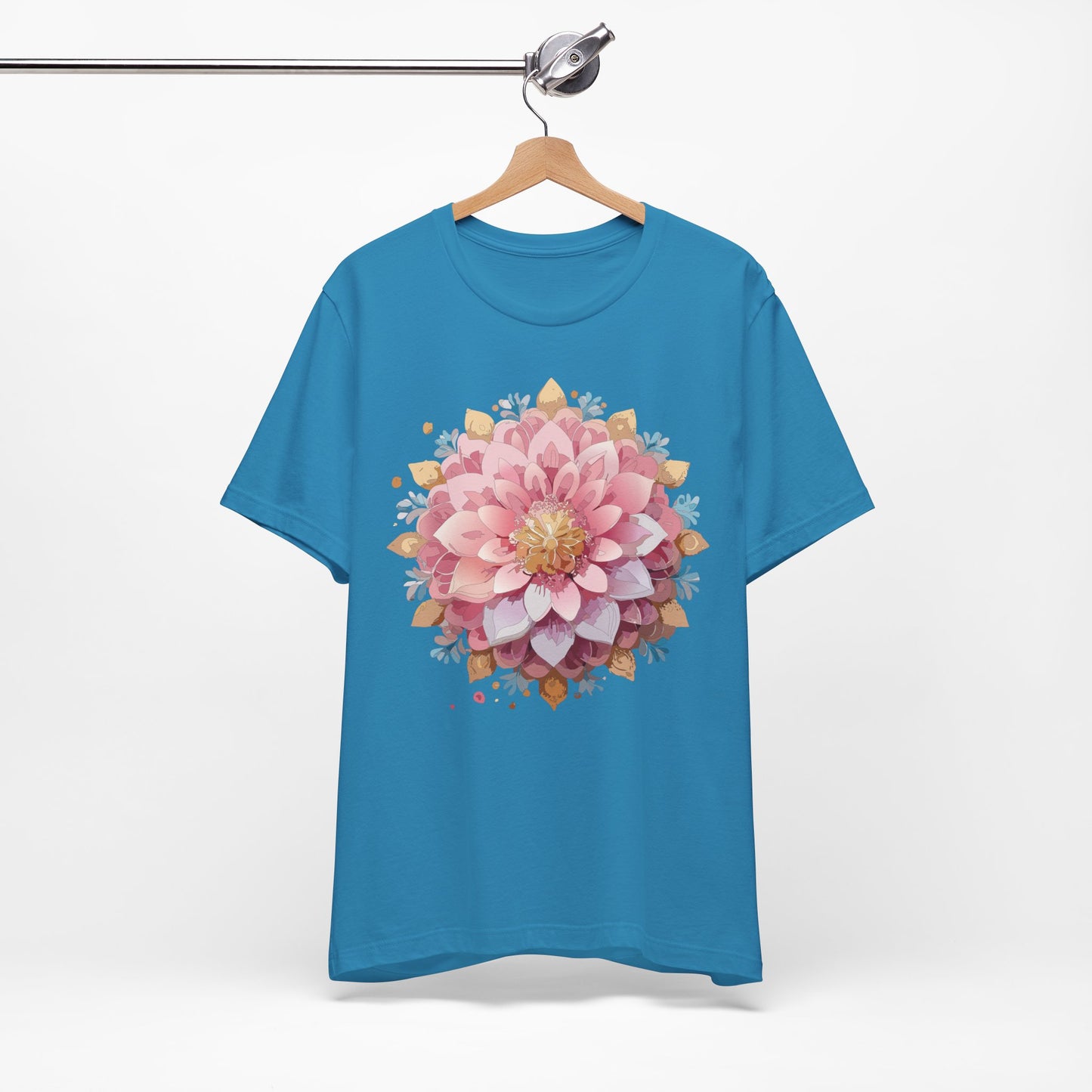 Floral Mandala Shirt, Flowers Mandala Shirt