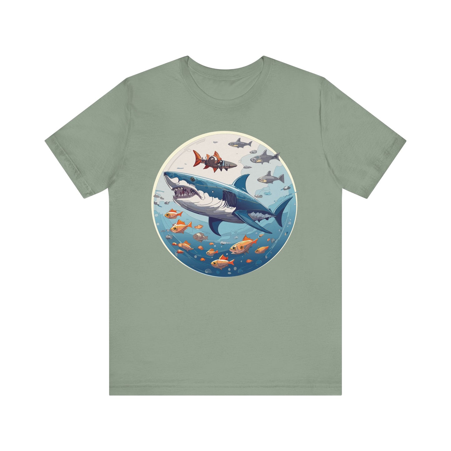 Animals Shirt, Shirt with Shark