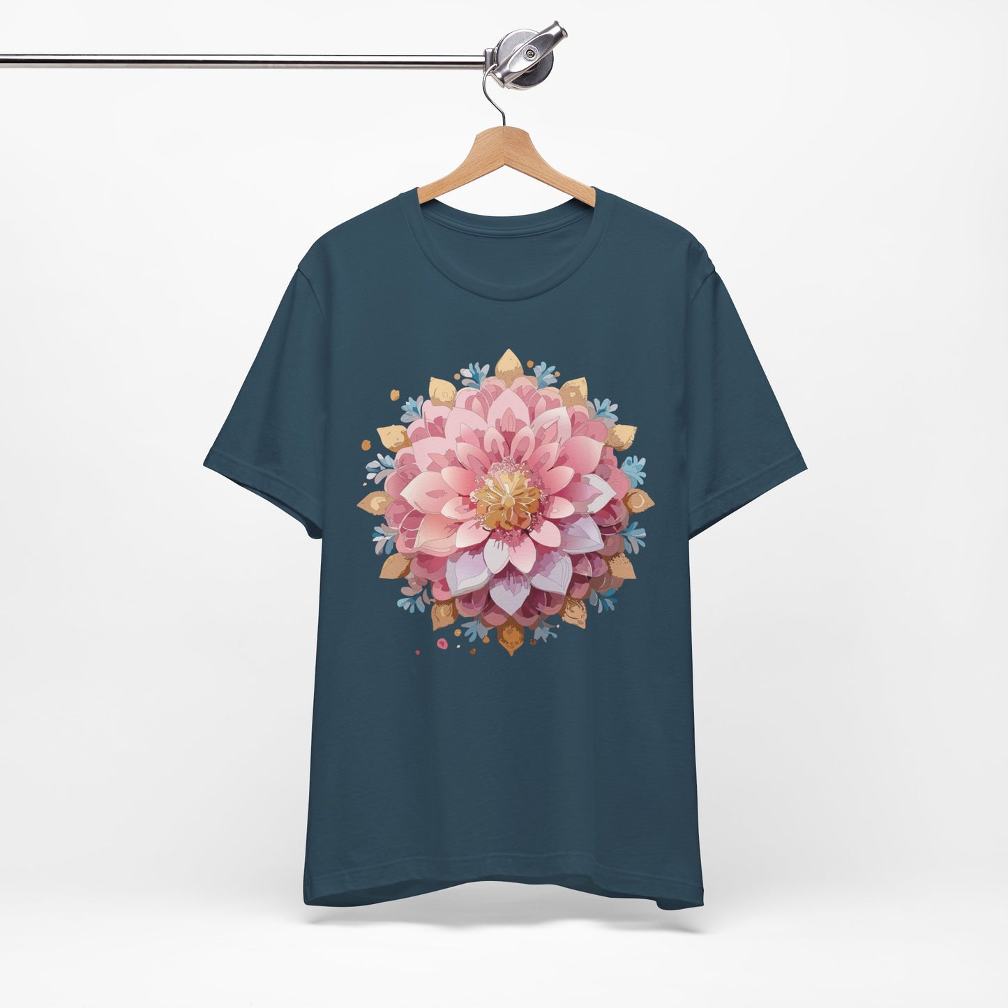 Floral Mandala Shirt, Flowers Mandala Shirt