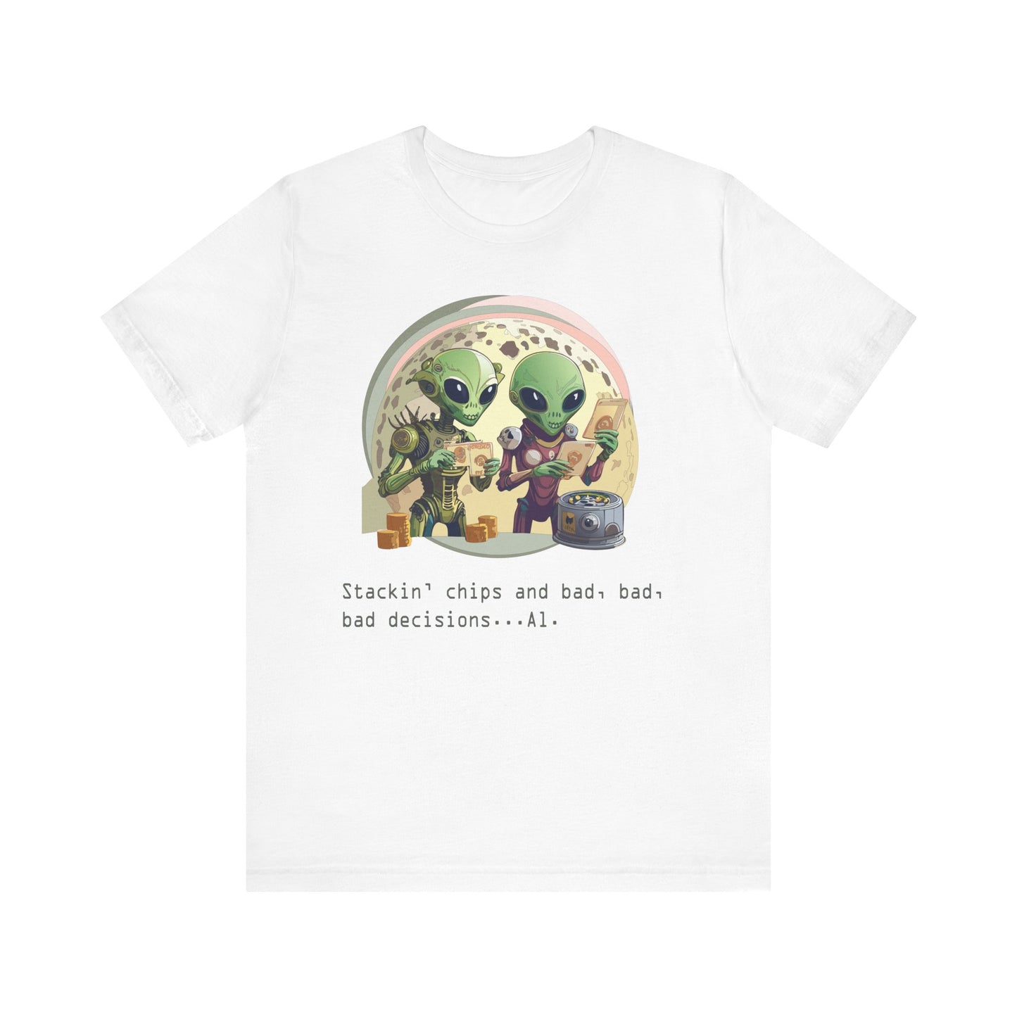 Funny Aliens Shirt, T-Shirt with Funny Aliens