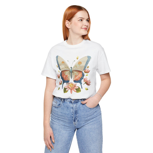 Butterfly Tee Shirt, Shirt with Butterfly