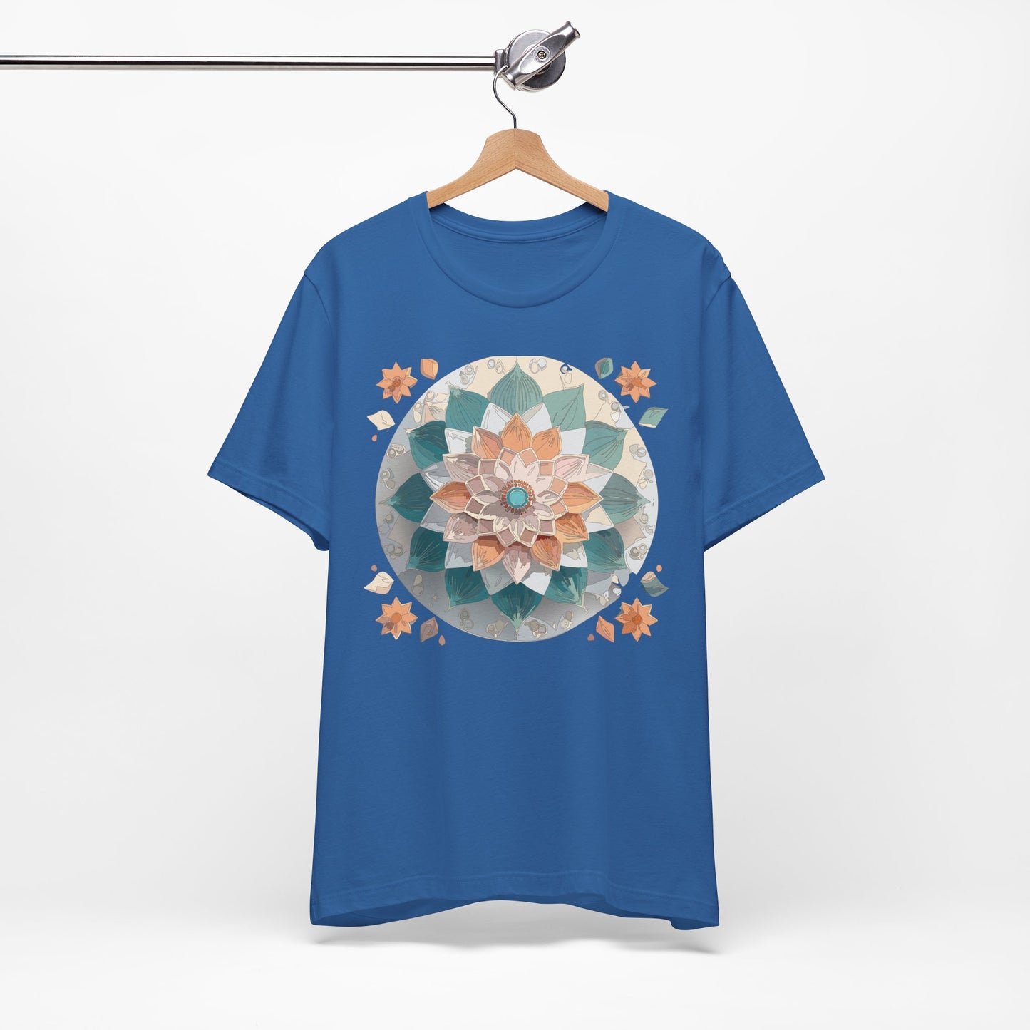 Floral Mandala Shirt, Flowers Mandala Shirt