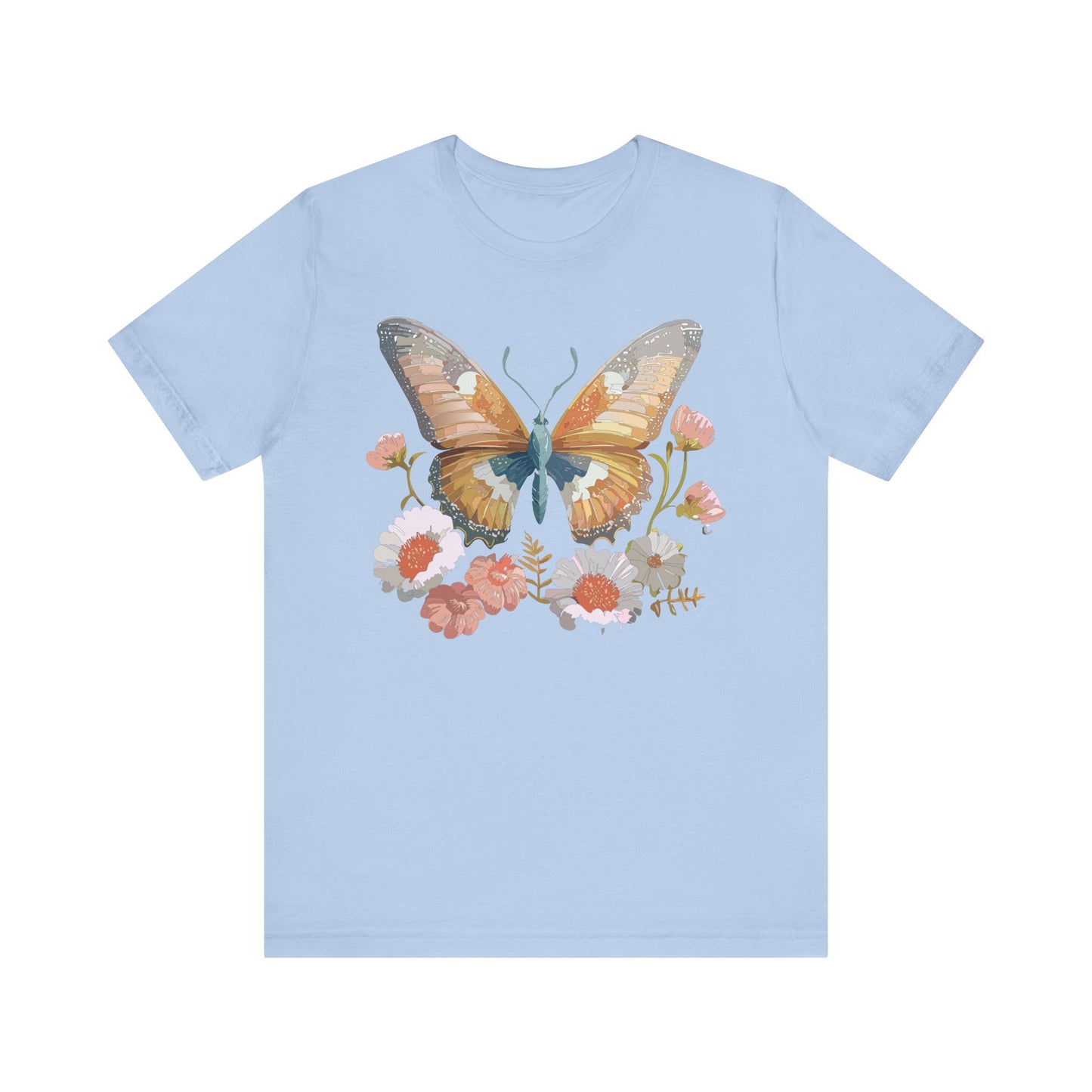 Butterfly Tee Shirt, Shirt with Butterfly