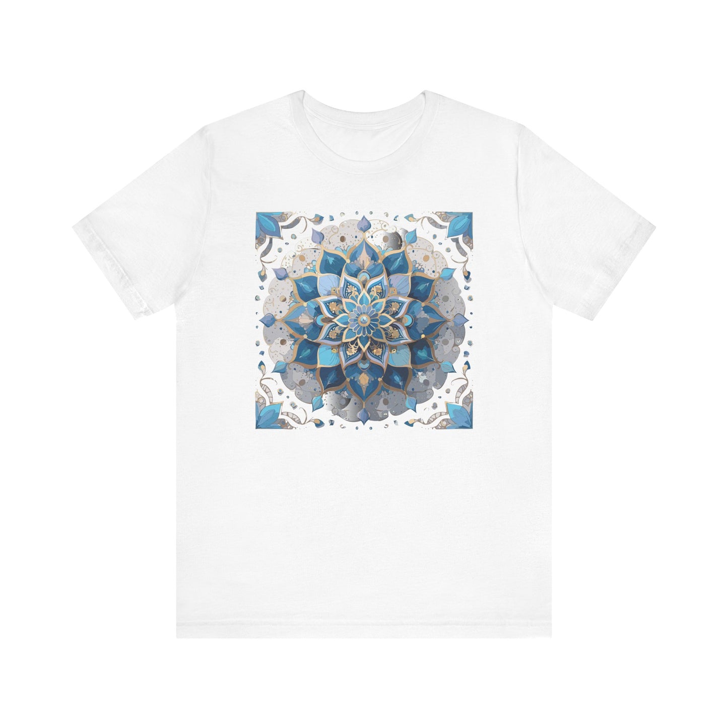 Floral Mandala Shirt, Flowers Mandala Shirt