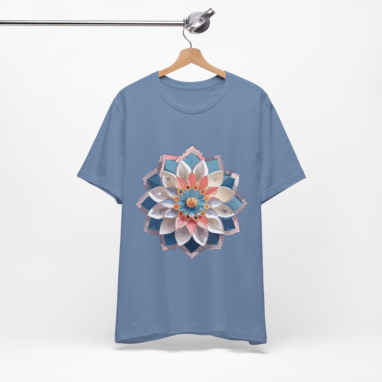 Floral Mandala Shirt, Flowers Mandala Shirt