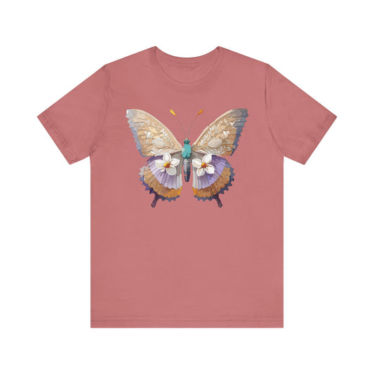Butterfly Tee Shirt, Shirt with Butterfly