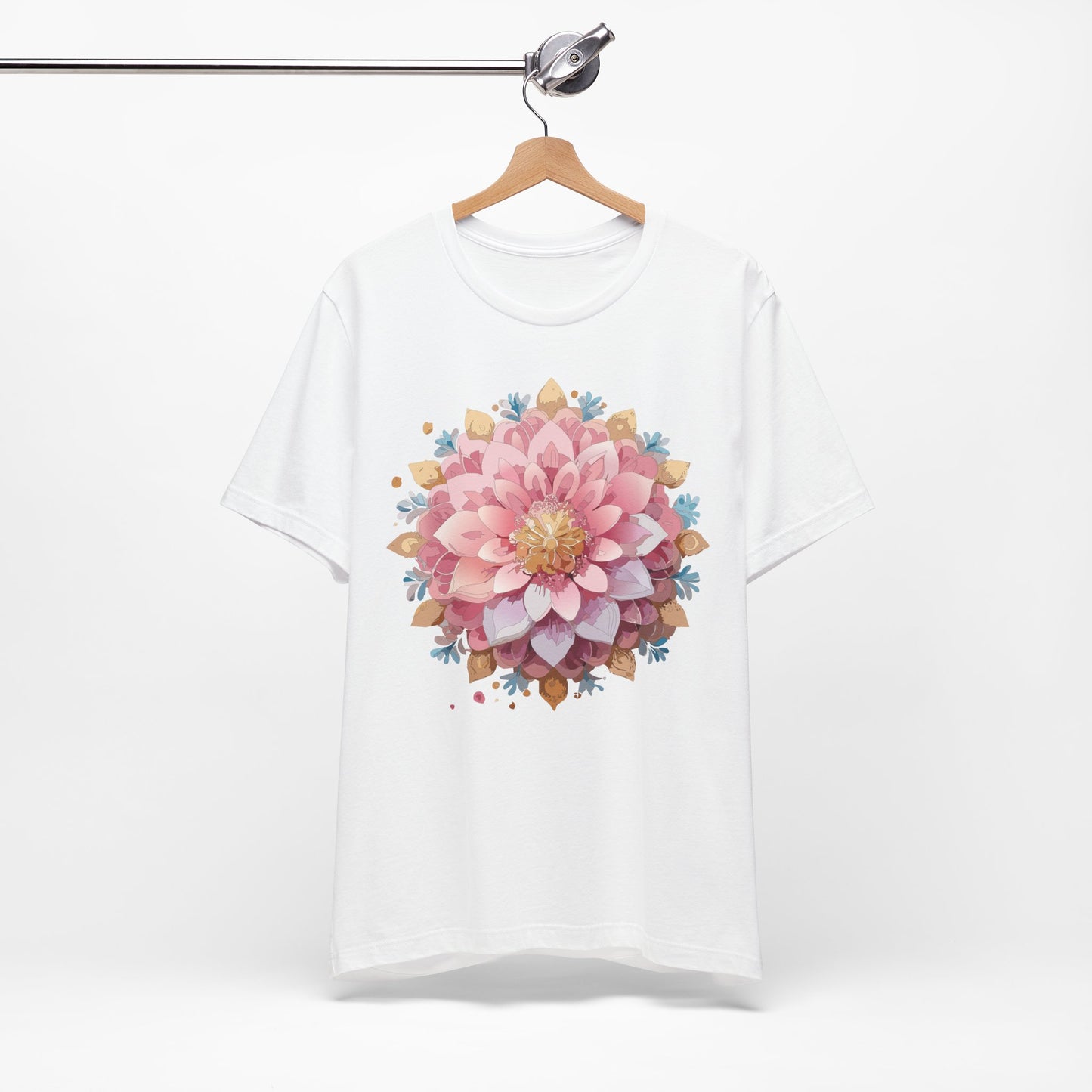 Floral Mandala Shirt, Flowers Mandala Shirt