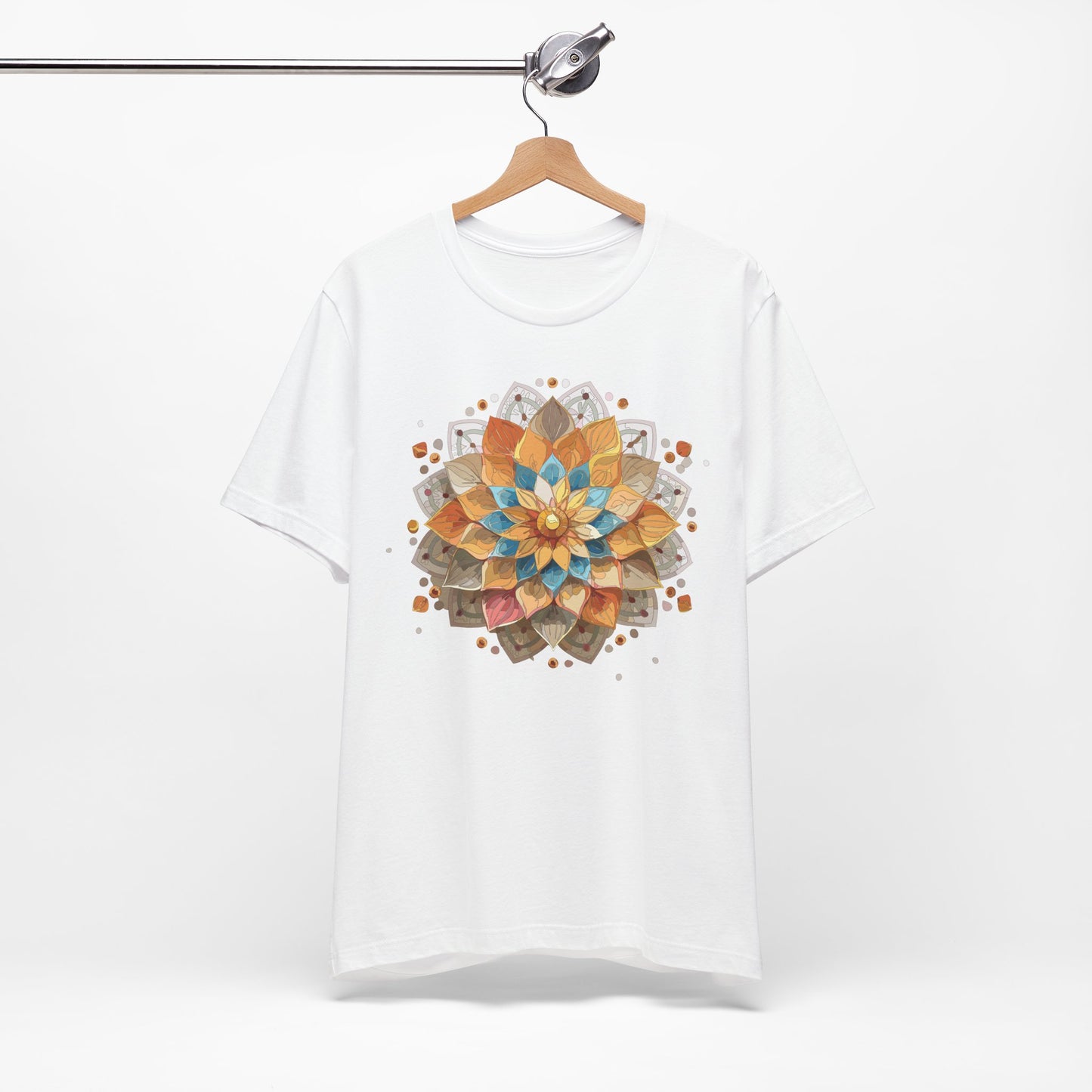 Floral Mandala Shirt, Flowers Mandala Shirt
