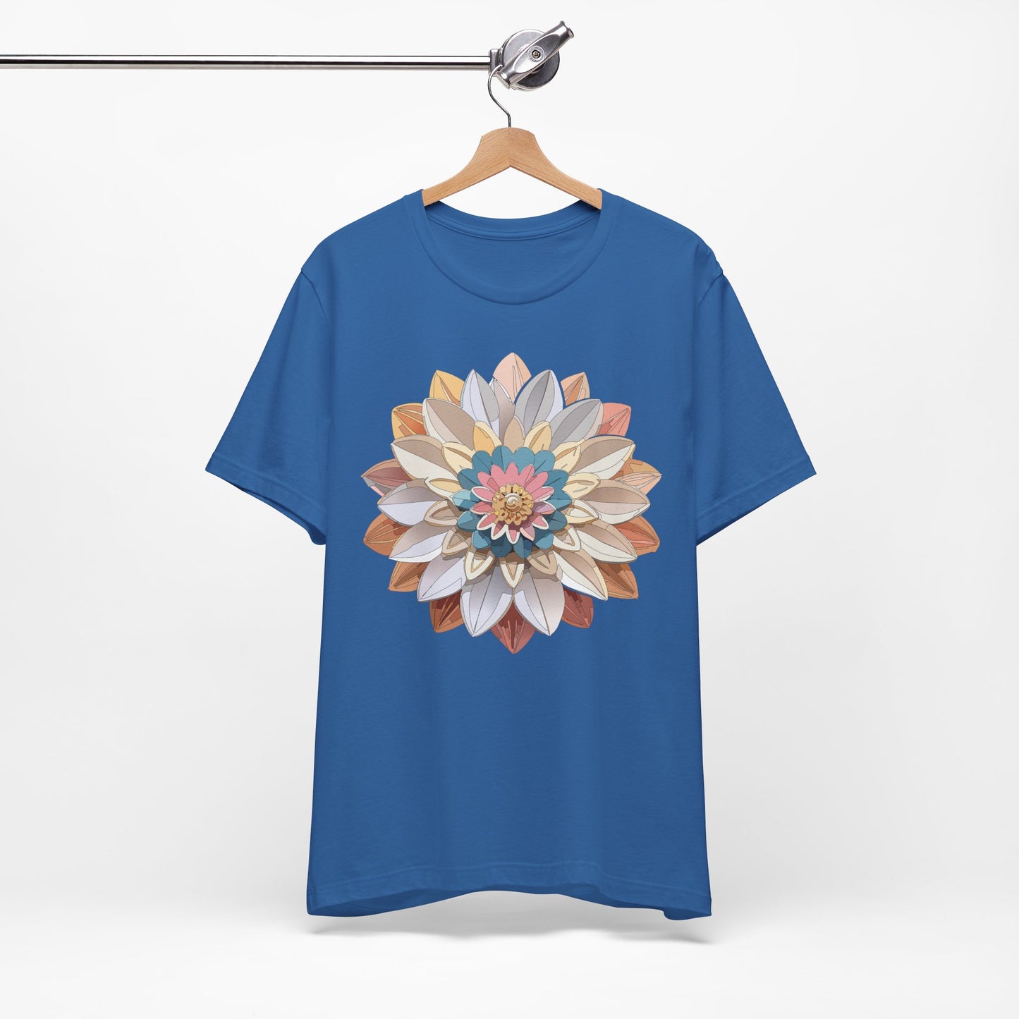 Floral Mandala Shirt, Flowers Mandala Shirt