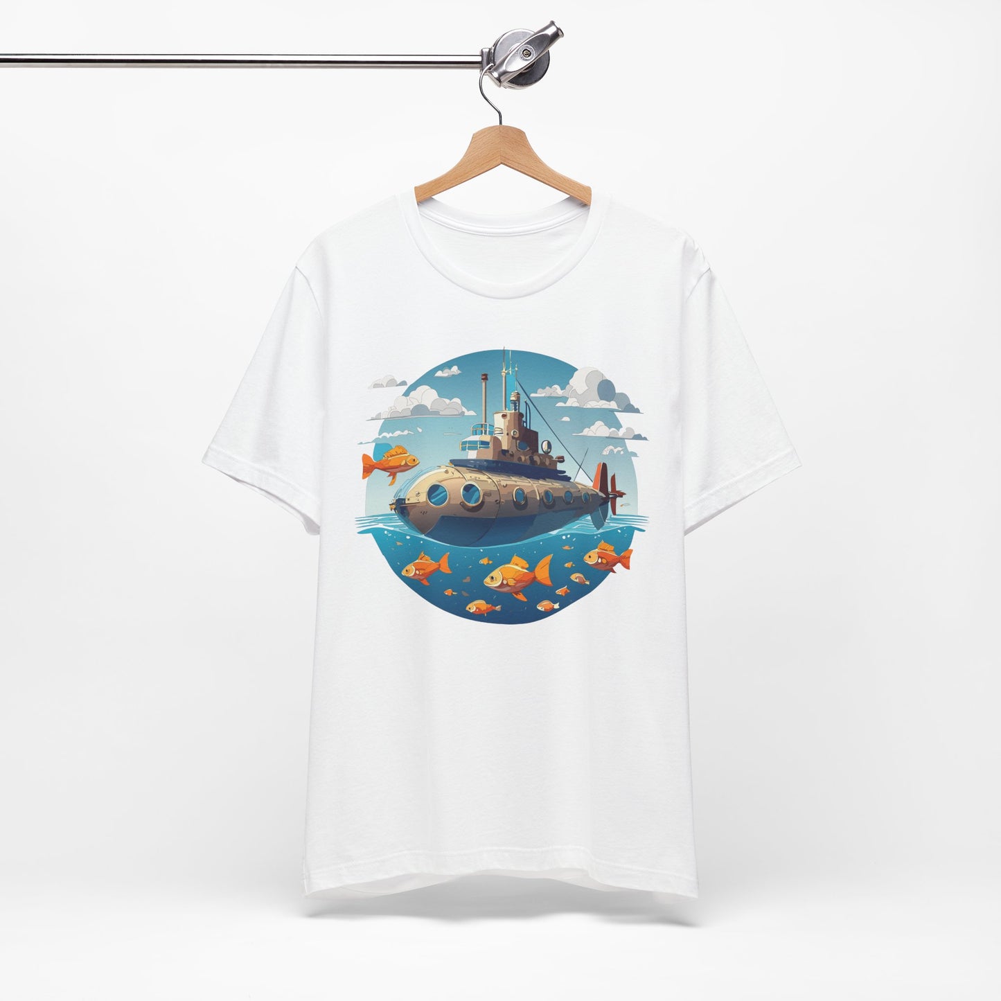 Ship Tee Shirt, Tee Shirt with Ship