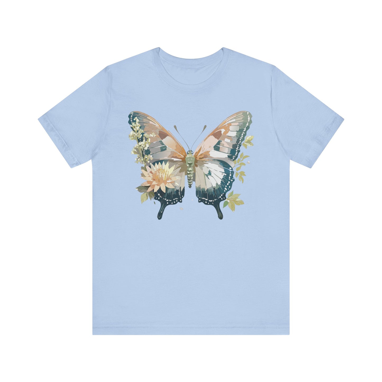 Butterfly Tee Shirt, Shirt with Butterfly