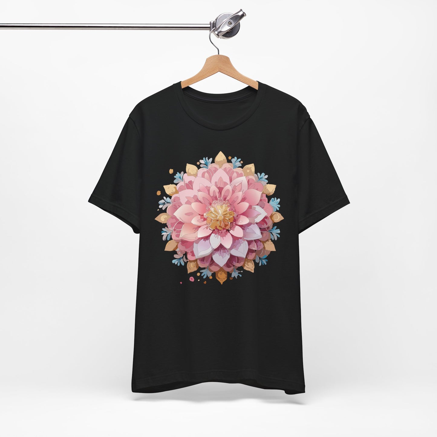 Floral Mandala Shirt, Flowers Mandala Shirt