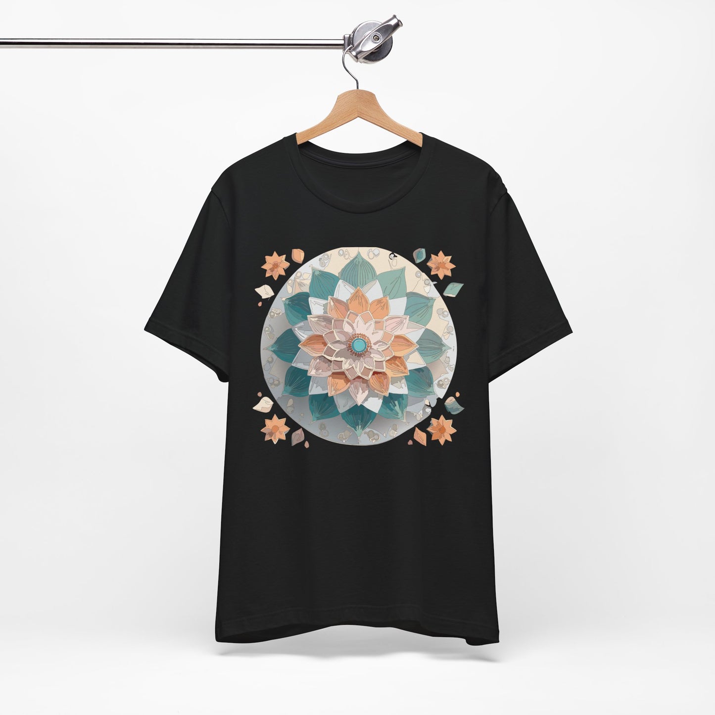 Floral Mandala Shirt, Flowers Mandala Shirt