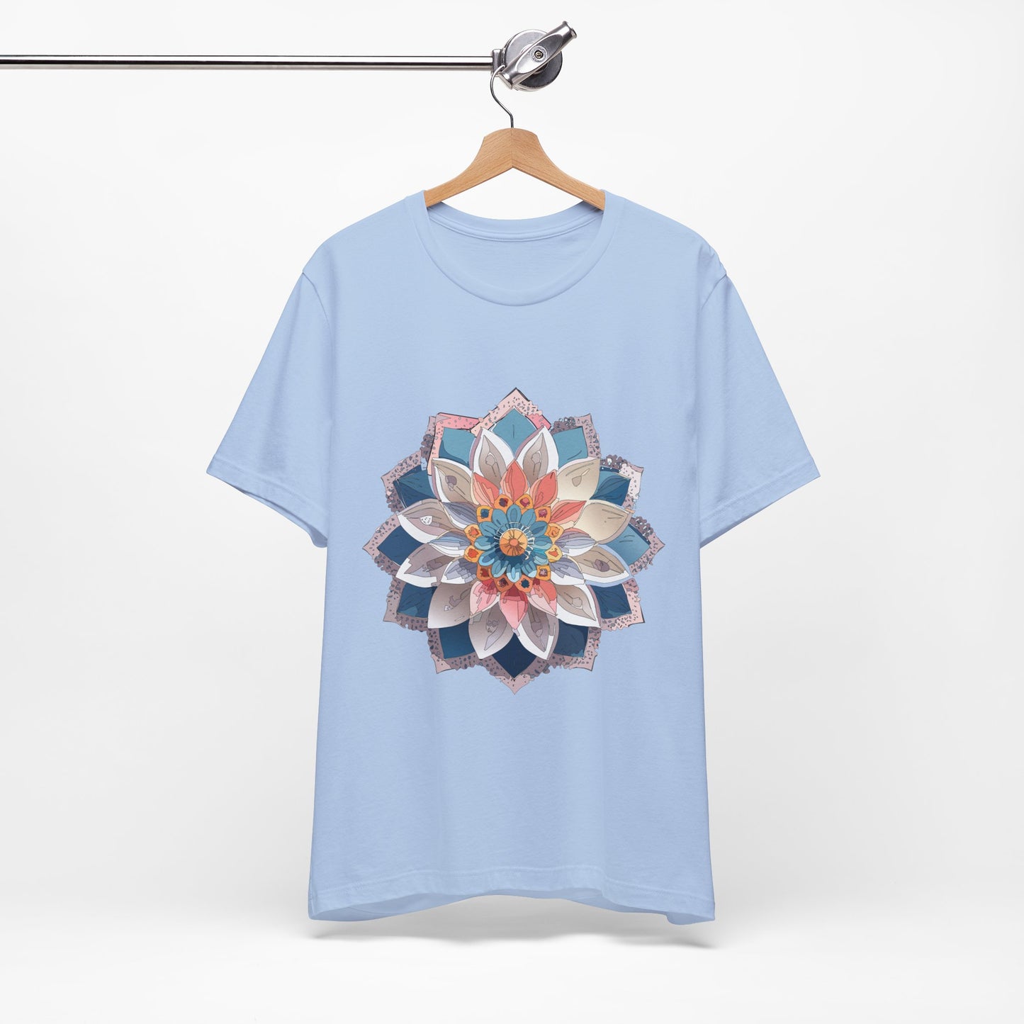 Floral Mandala Shirt, Flowers Mandala Shirt