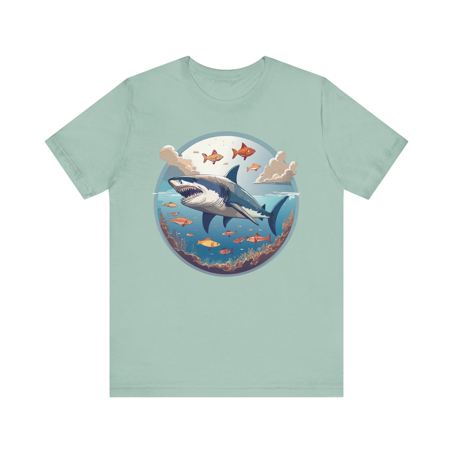 Animals Shirt, Shirt with Shark