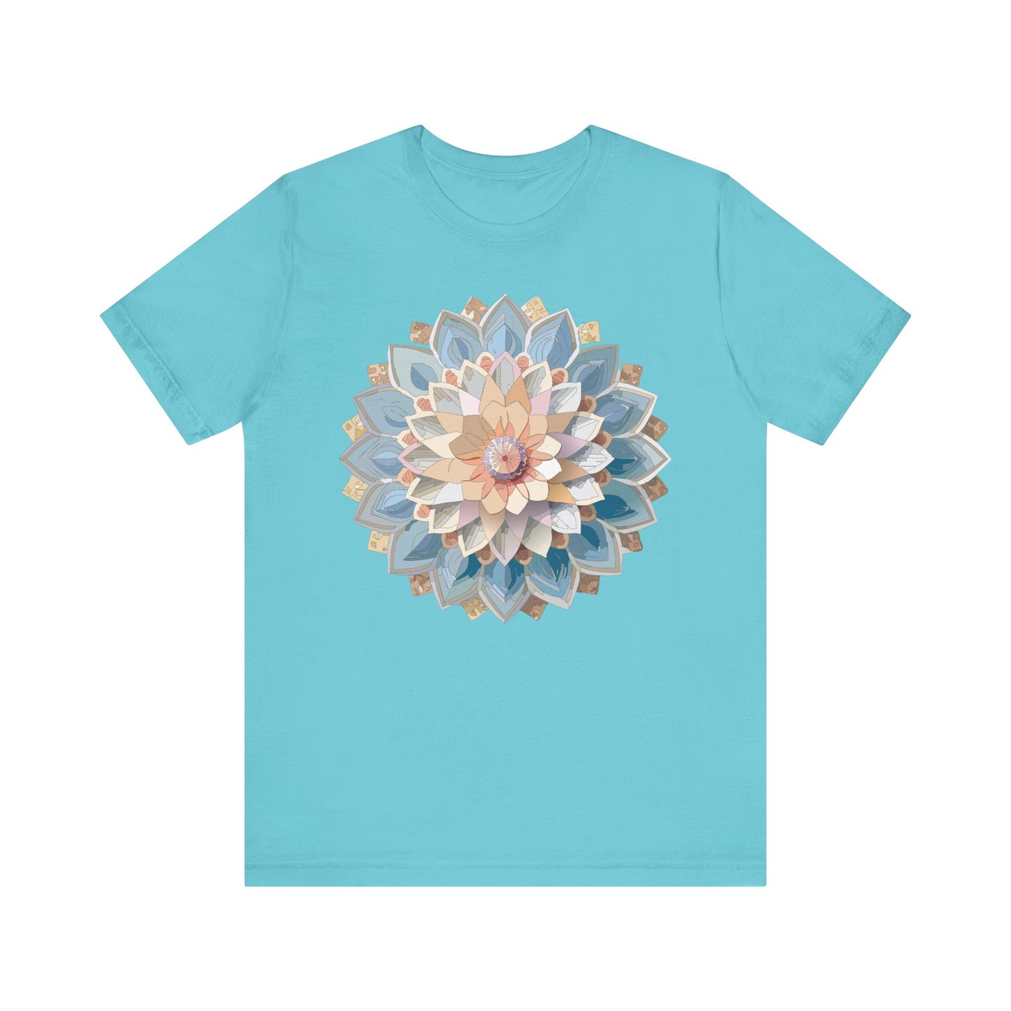 Floral Mandala Shirt, Flowers Mandala Shirt