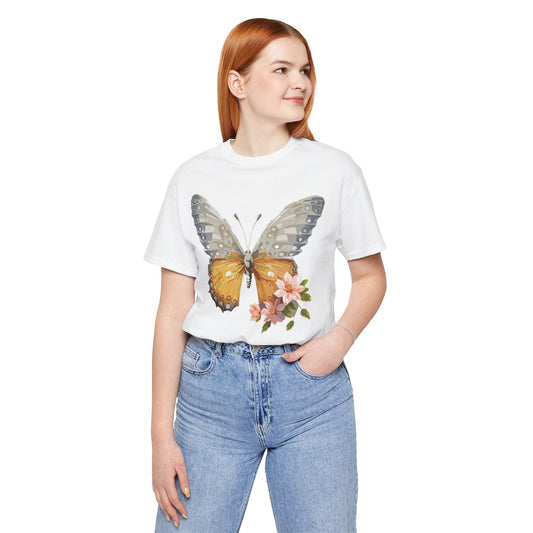 Butterfly Tee Shirt, Shirt with Butterfly