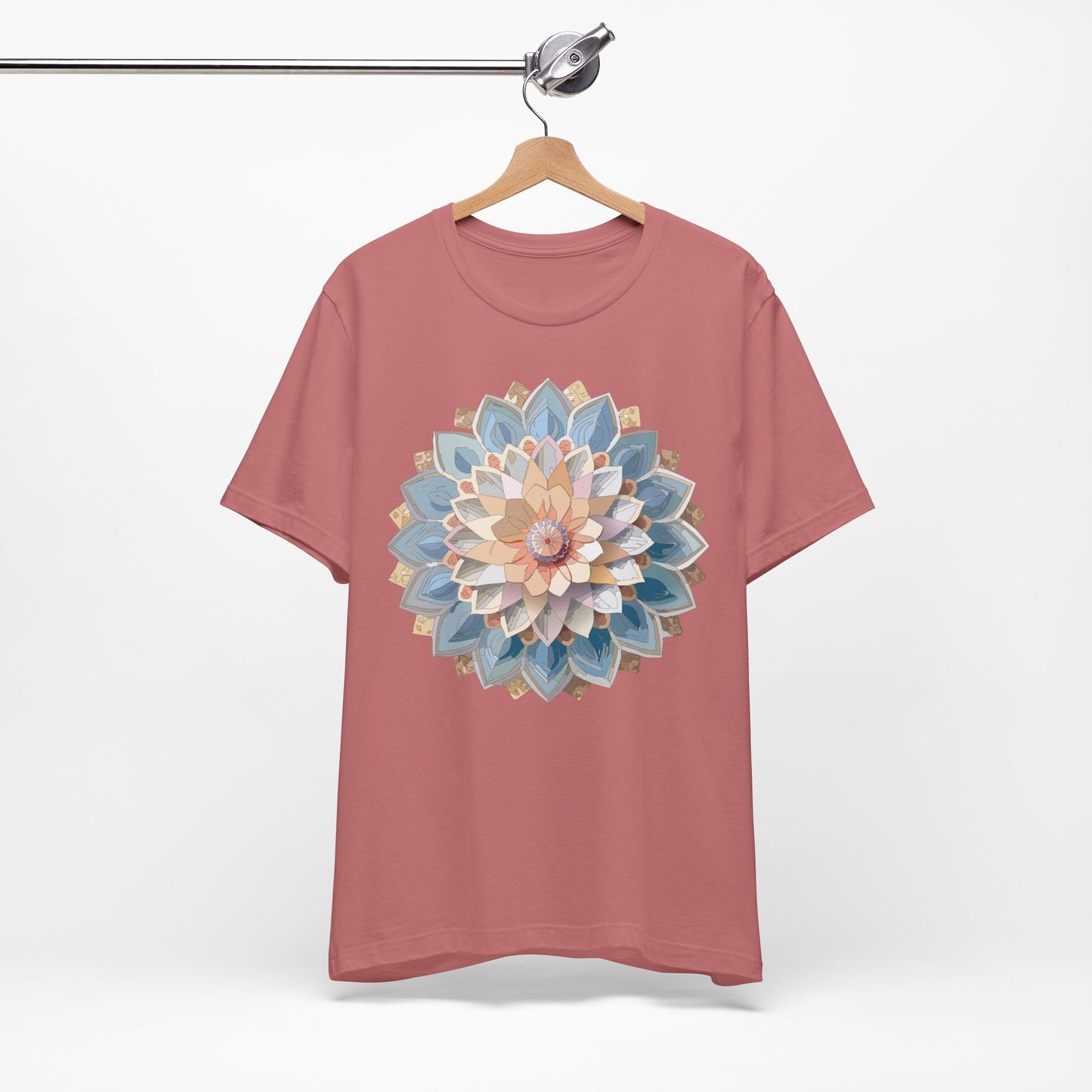 Floral Mandala Shirt, Flowers Mandala Shirt