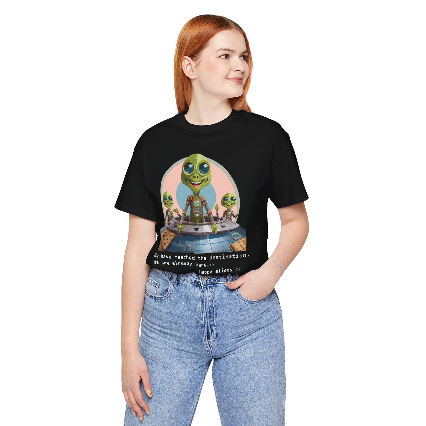 Funny Aliens Shirt, T-Shirt with Funny Aliens
