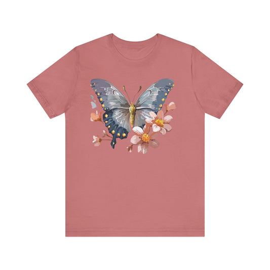 Butterfly Tee Shirt, Shirt with Butterfly