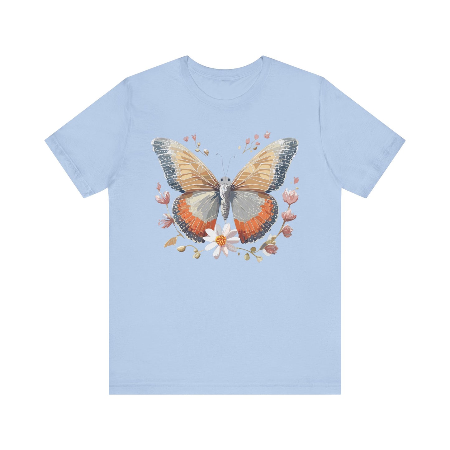 Butterfly Tee Shirt, Shirt with Butterfly