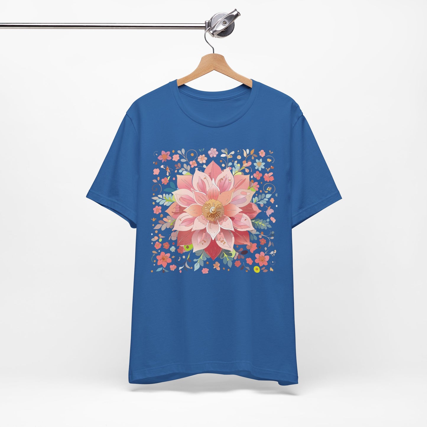 Floral Mandala Shirt, Flowers Mandala Shirt