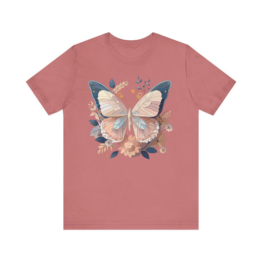 Butterfly Tee Shirt, Shirt with Butterfly