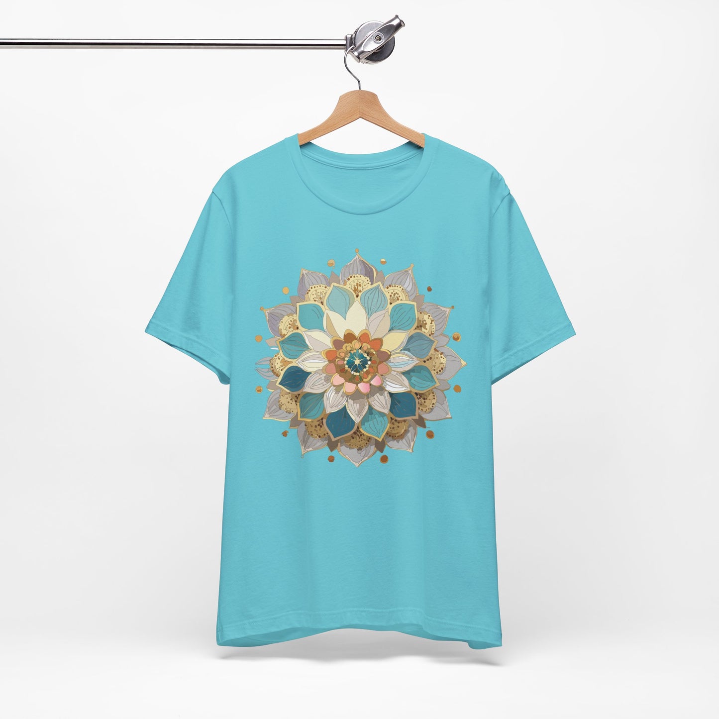 Floral Mandala Shirt, Flowers Mandala Shirt