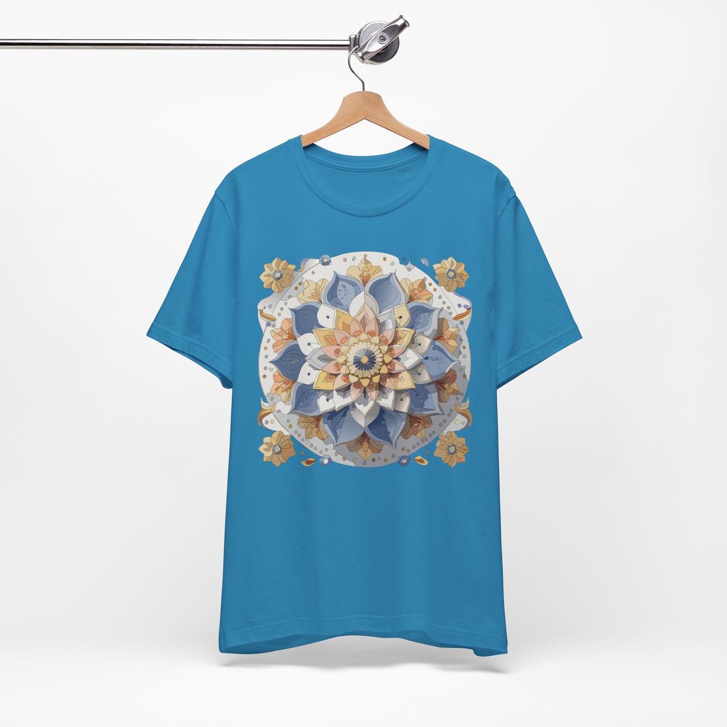 Floral Mandala Shirt, Flowers Mandala Shirt
